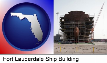 a ship building project at a Polish shipyard in Fort Lauderdale, FL