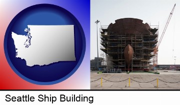 a ship building project at a Polish shipyard in Seattle, WA