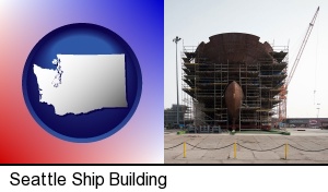 Seattle, Washington - a ship building project at a Polish shipyard