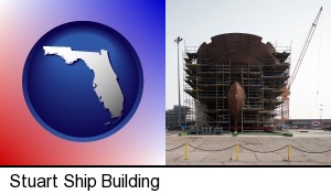 a ship building project at a Polish shipyard in Stuart, FL