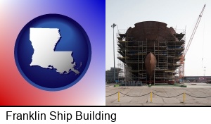 a ship building project at a Polish shipyard in Franklin, LA